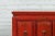 19th Century Chinese Qing Dynasty Red Lacquer Five Drawer Side Chest For Sale - Image 11 of 13