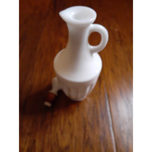 1960s Fenton Milk Glass Cruet For Sale - Image 4 of 7