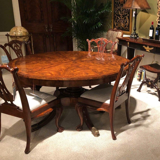 Regency Mahogany Extension Dining Table For Sale - Image 11 of 16