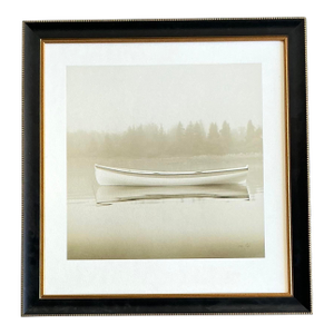 Vintage Boho Original Limited Edition Michael Kahn Canoe Photo