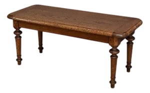 Small Oak Bench, Late 19th Century