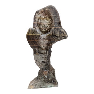 Signed Aaron R. Thomas Original Layered Acrylic Sculpture For Sale