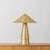 Gold Hudson Valley Lighting Foxton 18 in. 1 Light Table Lamp in Vintage Gold Leaf Finish For Sale - Image 8 of 11