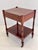 English English Mahogany Two-Tier Georgian Style Side Table on Casters, Circa 1930s For Sale - Image 3 of 15