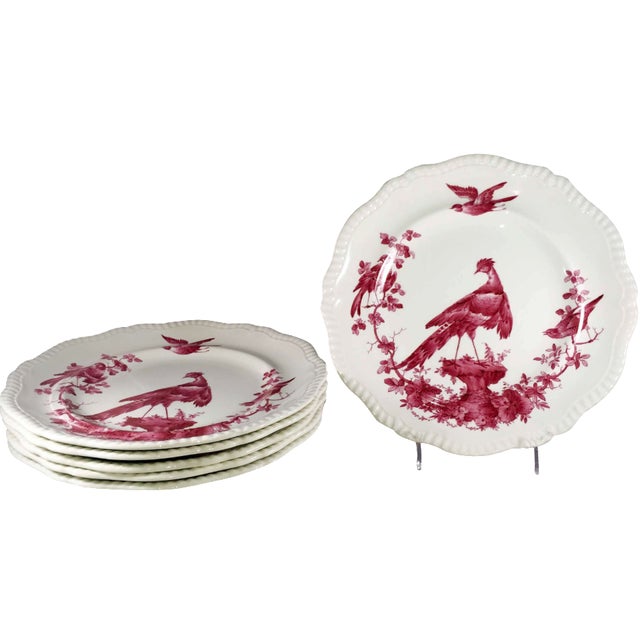 Copeland Spode Black Bird Dinner Plates Set of 6 Chairish