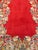 Vintage Persian Kerman Runner Rug, Hand-Knotted Wool, Floral Design, Red & Yellow, 3x13 For Sale - Image 11 of 15
