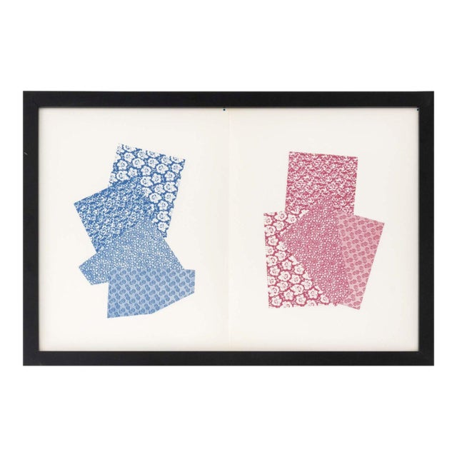Josef Albers "The Interaction of Color Plate Xii-1" Screenprint, 1973 For Sale