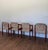 Brown Vintage Mid-Century Modern Teak Dining Chairs - Set of 4 For Sale - Image 8 of 10