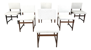 Mid-Century Scandinavian Teak Dining Chairs, 1960s, Set of 6