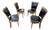 Vintage Set of 4 Thonet Style Bentwood Dining Chairs -MCM Needs Restoration For Sale