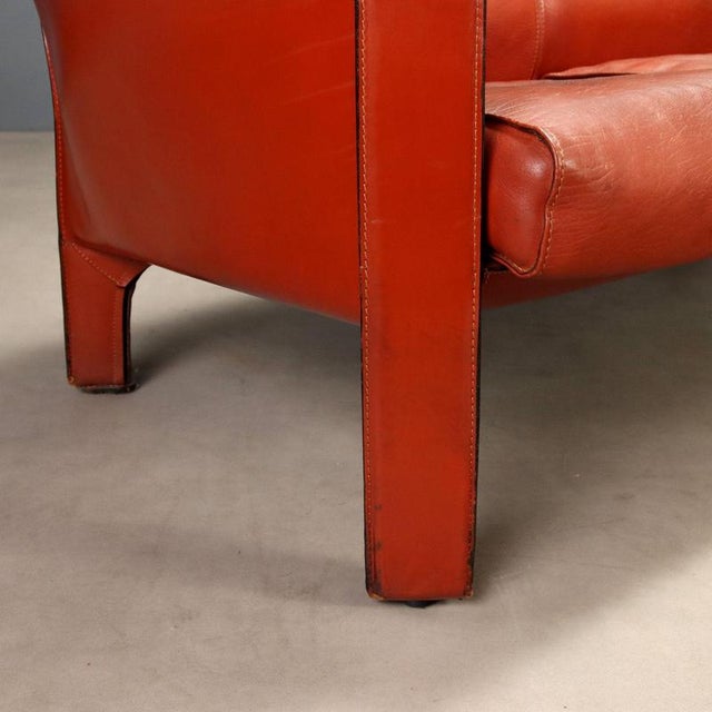Cab 415 Sofa by Mario Bellini for Cassina For Sale - Image 6 of 11