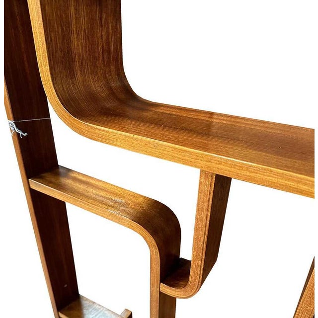 1960s Mid-Century Room Divider by Ludvik Volak for Drevopodnik Holesov, 1960s For Sale - Image 5 of 9