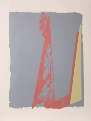 Oxos Ii, Michael Steiner Serigraph, Signed and Numbered in Pencil