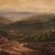 French painting from the first half of the 20th century. Artwork oil on canvas depicting pleasant countryside view with...