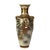Japanese Antique Japanese Meiji Satsuma Figural Gilt Pottery Vase C1900 For Sale - Image 3 of 10