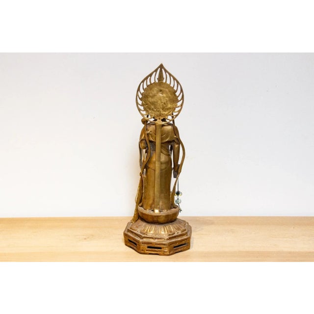 Mid 20th Century Tall Japanese Buddha For Sale In Los Angeles - Image 6 of 10