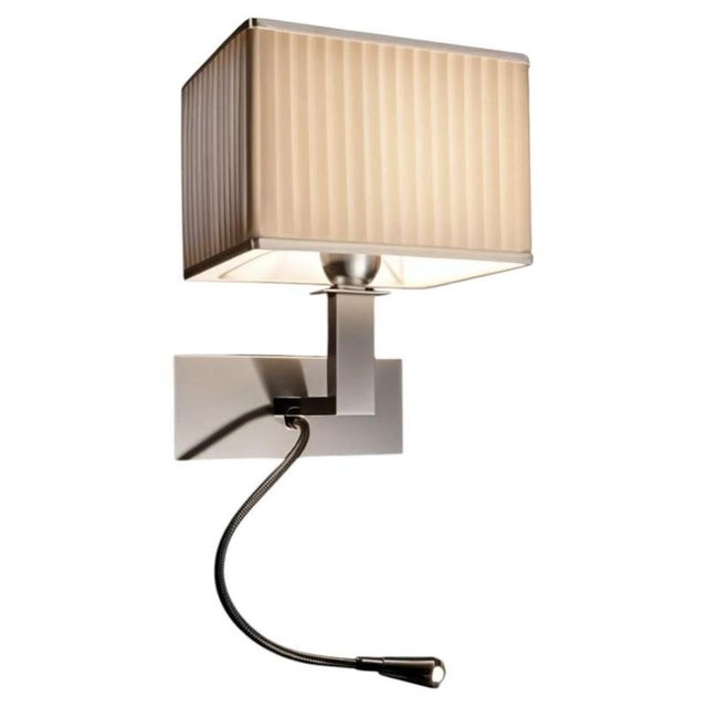 Hoteller Led & Ambient Wall Light in Satin Nickel by Aggiolight For Sale - Image 6 of 6