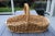 Rustic Extra Large Woven Basket For Sale - Image 3 of 9