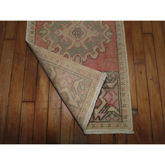 Light Pink Turkish Mat, 1'8'' X 3'2'' Chairish