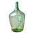 Vintage Green Glass Demijohn Bottle For Sale
