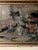 Figurative 18th Century Chinese Reverse Figurative Landscape Panting on Glass, Framed For Sale - Image 3 of 11