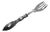 Clasicisst Silver Roast Fork, France, 1880s For Sale