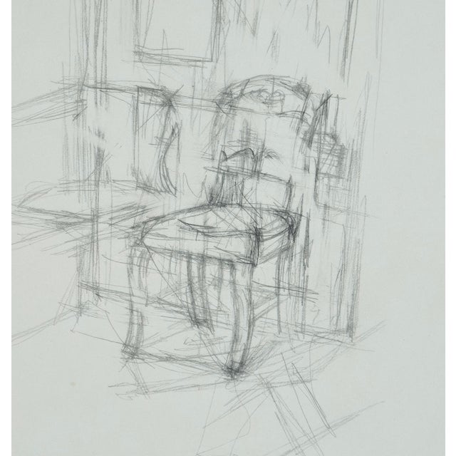 Modern Alberto Giacometti, Chair, 1963, Original Lithograph For Sale - Image 3 of 8