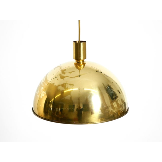 1970s Posa Brass Pendant Lamp from Florian Schulz, 1970s For Sale - Image 5 of 18