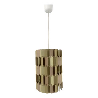 Facet Pendant Lamp by Louis Weisdorf for Lyfa, 1960s For Sale