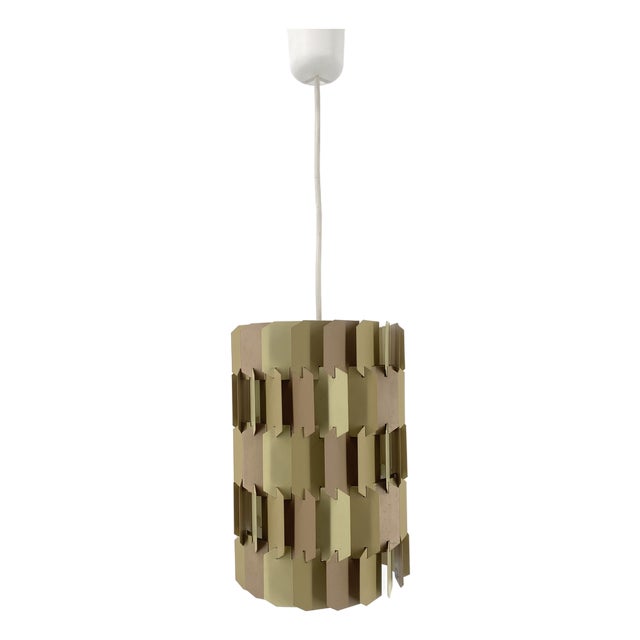 Facet Pendant Lamp by Louis Weisdorf for Lyfa, 1960s For Sale