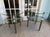 Beautiful Glass and Brass Side Tables in great condition. Great for any home to add that special touch. The tables are two...