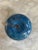 Modern Vintage Marble Blue Apple Paper Weight For Sale - Image 3 of 6