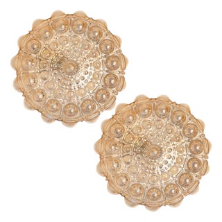 Bubble Glass Wall Lights by Tynell, 1960, Set of 2 For Sale