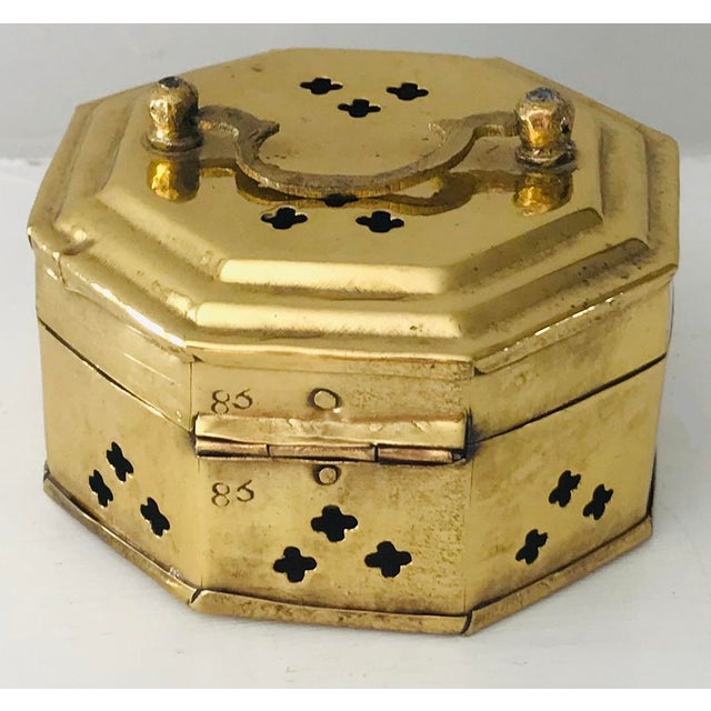 Vintage Brass Cricket Box* For Sale - Image 4 of 5