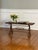 Regency Scroll Iron Bench, Coffee Table, Faux Leather Trompe-l'Oeil Top, 1960s For Sale - Image 13 of 13