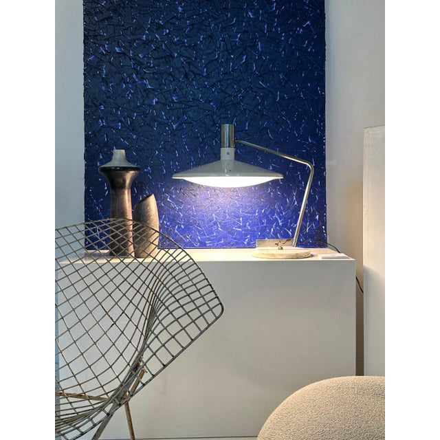 Mid-Century Modern Vintage Table Lamp by Georges Frydman for Efa, France, 1960s For Sale - Image 3 of 12