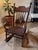 Late 19th Century Antique Early American Oak Windsor Children’s Rocker For Sale - Image 5 of 11