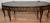 1930s French Walnut & Applied Brass Coffee Table For Sale - Image 4 of 8