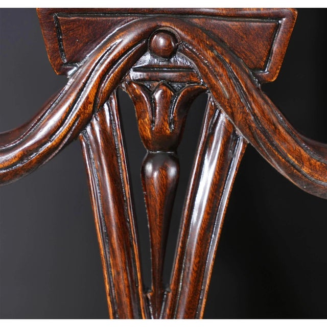 Clover Back Armchair For Sale - Image 9 of 10