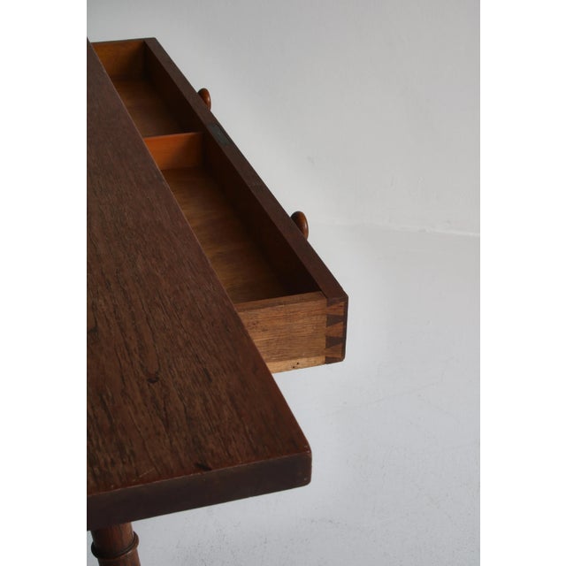 Desk or Table in Solid Teak & Oak by Jens Harald Quistgaard, 1953 For Sale - Image 14 of 18