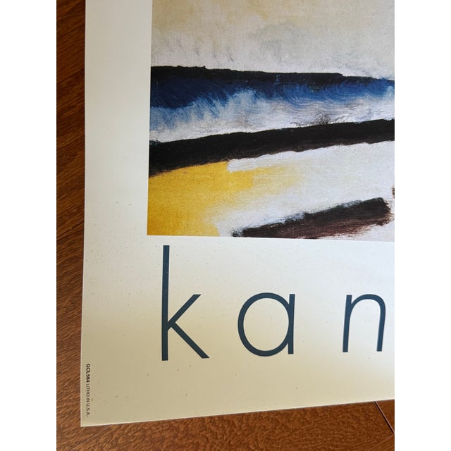 Wassily Kandinsky Authentic Original Vtg. 1991 Tate Gallery Exhibition Poster of Masterpiece "Cossacks" (1910–1911) For Sale - Image 12 of 13