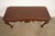 Baker Furniture Georgian Carved Mahogany Console or Sofa Table, Newly Refinished For Sale In South Bend - Image 6 of 16