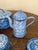 Blue Mid 20th Century Stangl Spongeware Pottery Large Dish Set - 43 Pieces For Sale - Image 8 of 16