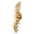 Contemporary 18K Yellow Gold Cultured Freshwater Pearl Starburst Brooch Pin For Sale - Image 3 of 5