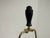 Late 20th Century Stiffel Vintage Black & Brass Table Lamps , Pair For Sale - Image 5 of 12