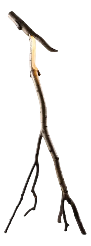 Natural Snappy Tree Friend Floor Light by Marco Iannicelli