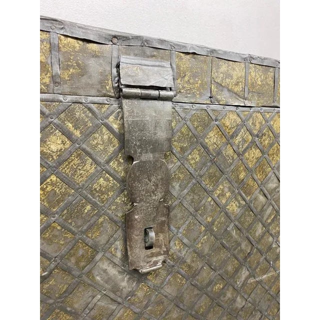 Antique Travel Chest, 1700s For Sale - Image 12 of 16