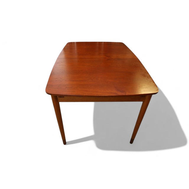 The Bovirke Dining Table in Teak with Double Extensions by Finn Juhl for Bovirke, Danmark, 1940s For Sale - Image 10 of 18