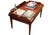 Campaign Mahogany and Brass Butlers Coffee Table by Kennedy Furniture for Harrods For Sale - Image 11 of 12