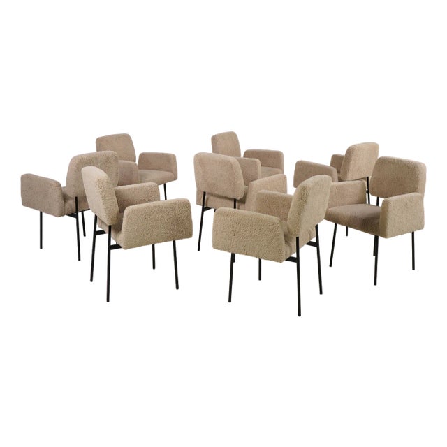 Modern Chairs by Nathan Lindberg, Set of 8 For Sale